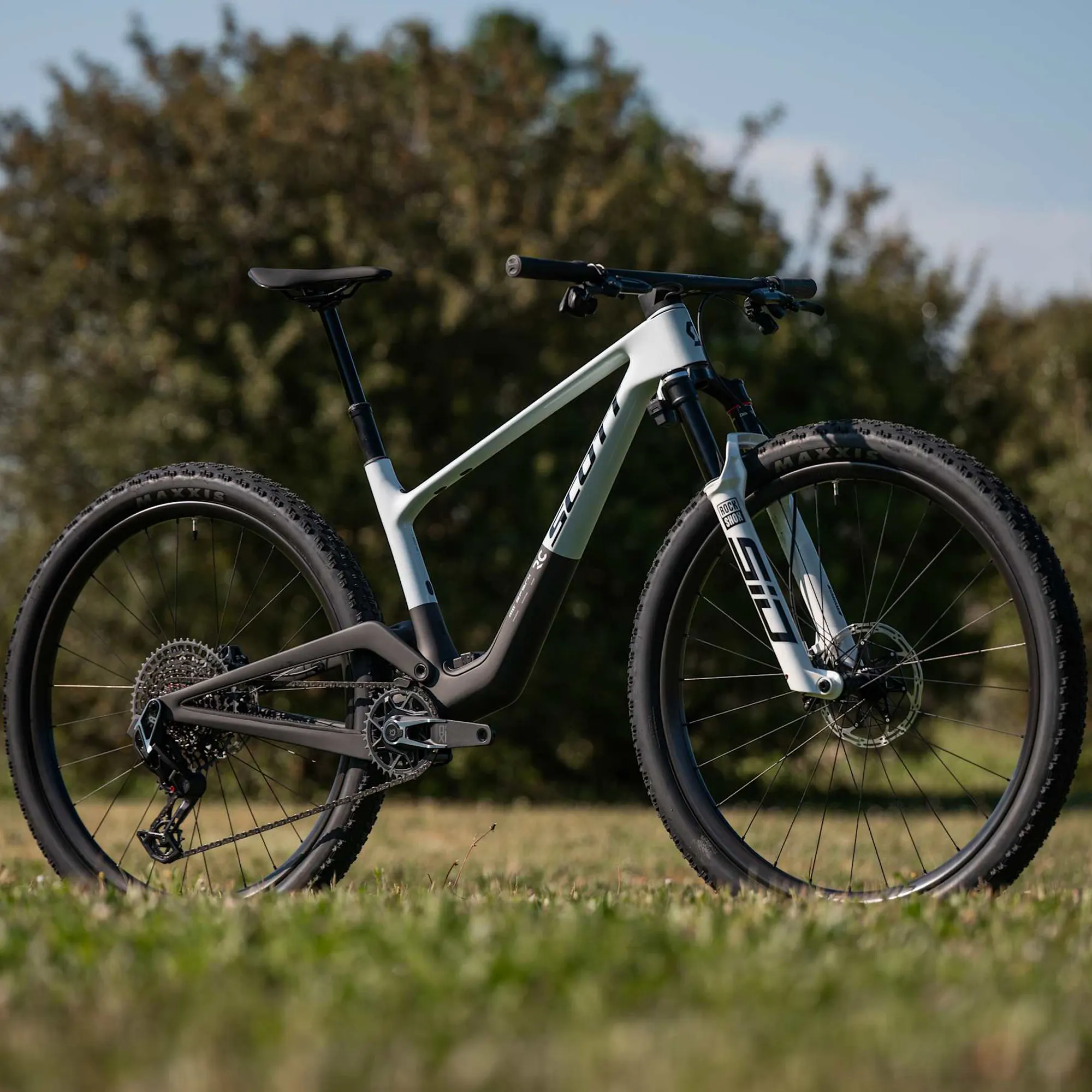 Silueta Oficial de Competición Scott Spark RC Team